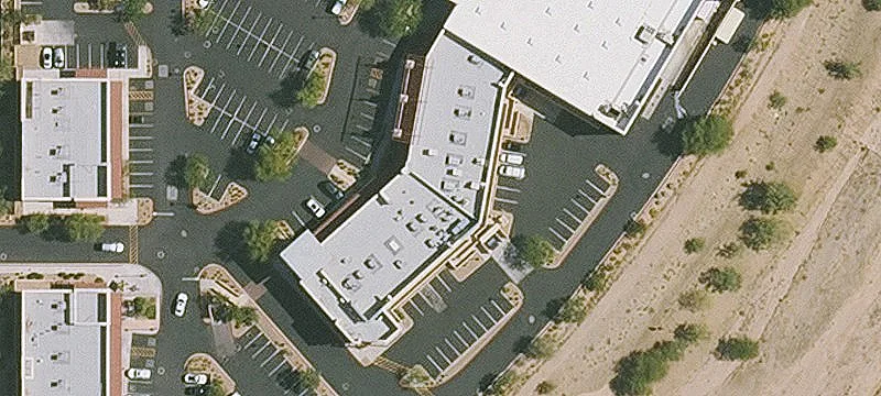 Upscale Outdoor Shopping Center Space