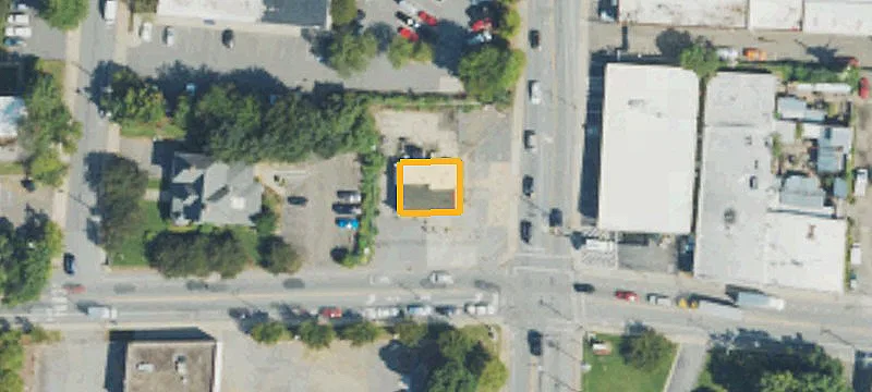 Downtown Asheville Corner Retail Building
