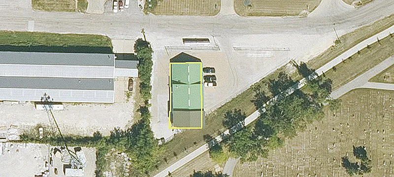 Warehouse with Outdoor Storage