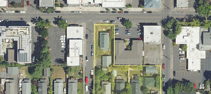 Corner Lot Development Site