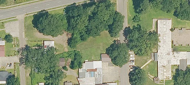 Vac Lots Behind New Funeral Home