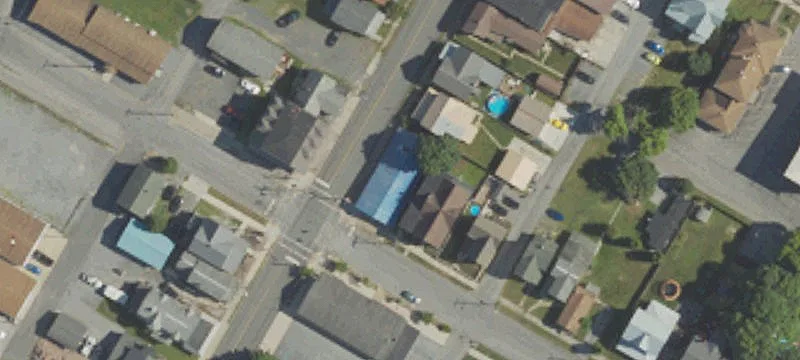 Keystone Ave At 2nd St St