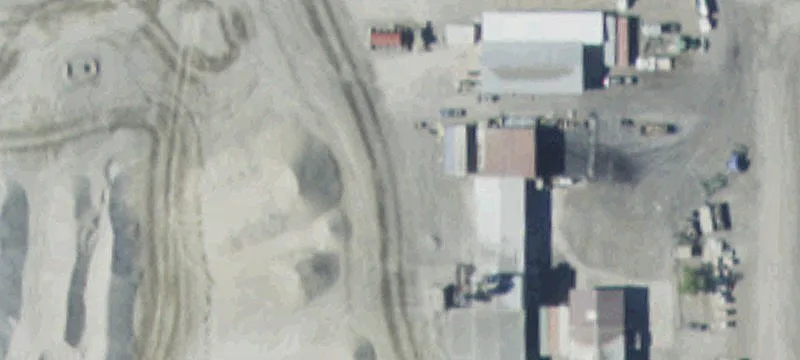 Near Bentonite Plant