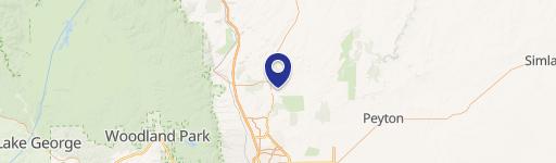 Black Forest Land with Pikes Peak View