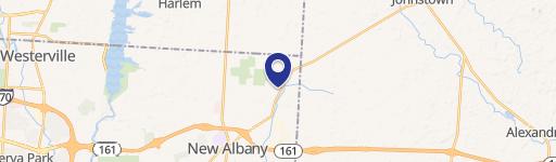 New Albany Acreage with Home