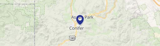 Conifer Land Along Highway 285