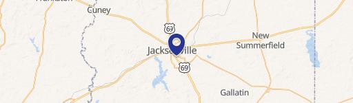 Retail Space in Jacksonville, TX