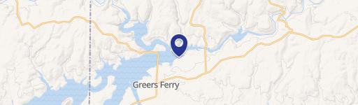 Greers Ferry Subdivision Lakefront Lot