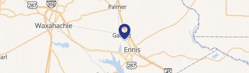 Ennis Warehouse on 1.21 Acres