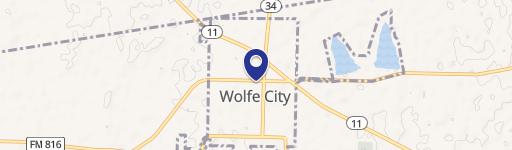 Wolfe City Treed Lot