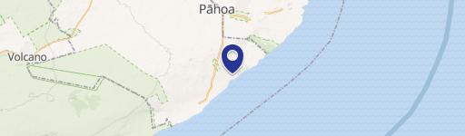 Land Near Black Sand Beach