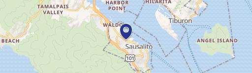 Sausalito Commercial Buildings on Bridgeway