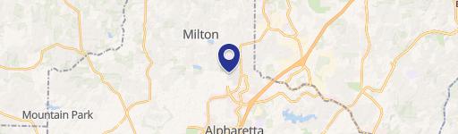 Alpharetta Ranch Home on Acreage