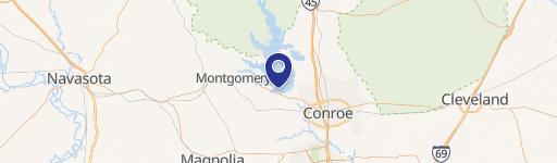 Lake Conroe Unrestricted Waterfront Acreage