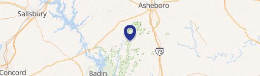 Uwharrie Forest Bordering Land