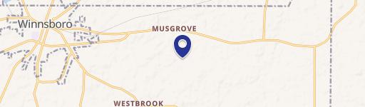 Acreage Near Winnsboro with Creek