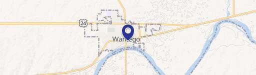 Wamego Commercial Property with Garage