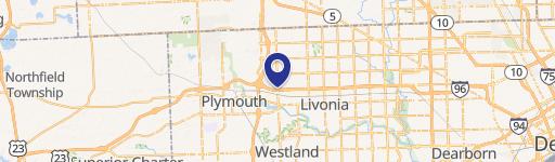 Livonia Industrial Building with Fenced Yard