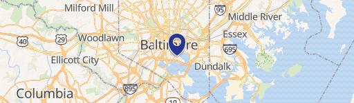 Brick Townhome Office in Baltimore