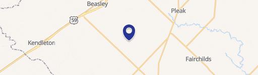 Needville Acreage with Home & Barns