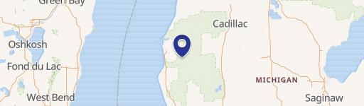 RV Site in Manistee Forest