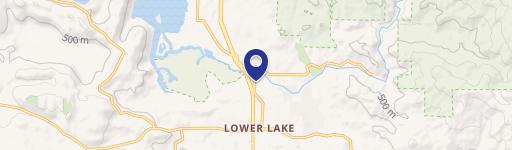 Downtown Lower Lake Steel Building