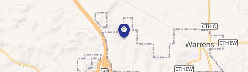 Spacious Duplex in Warrens, WI