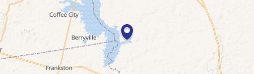 Palestine Lake Waterfront Acreage