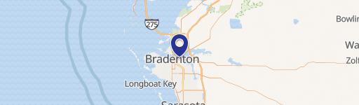 Land in Gulf Of Manatee