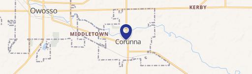 Historic Church in Downtown Corunna