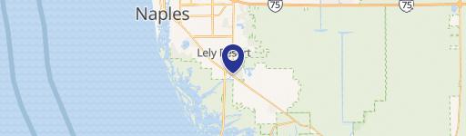 Naples Motorcoach Resort Paved Lot