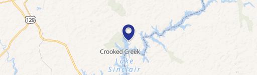 Lake Sinclair Ready-to-Build Waterfront Lot