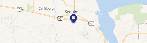 Sequim Land with Creek and Utilities