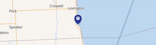 Lake Huron Beach Access Double Lot