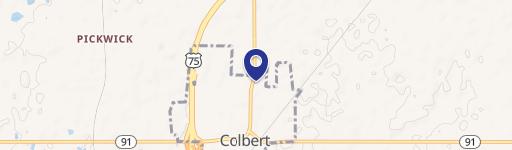 Mobile Home Community with Cabins