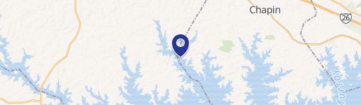 Lake Murray Marina with Tiki Hut