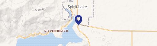 Spirit Lake Wooded Lot