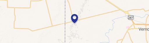 Dryland Farm with Oil Wells
