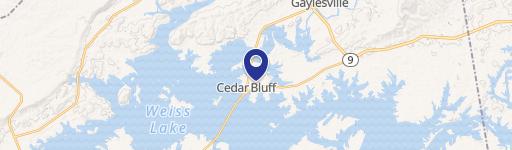 Cedar Bluff, AL 35959