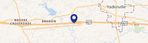 Yadkinville Acreage with Road Frontage