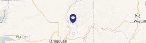 Tahlequah Duplex with Wooded Oasis