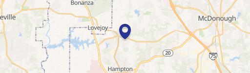 Hampton, GA Wooded Land