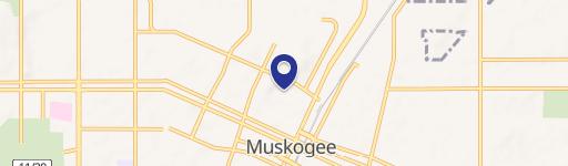 Downtown Muskogee Paved Parking Lot