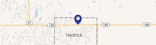 Hedrick, IA 52563