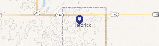 Hedrick, IA 52563