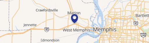 Avalon St At W Service Rd