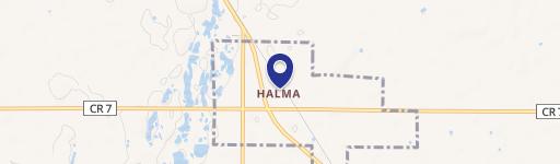 Halma, MN 56729