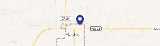 Flasher, ND 58535