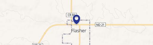 Flasher, ND 58535