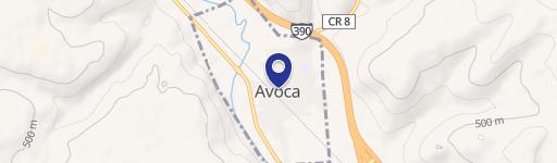 Behind Masonic Temple